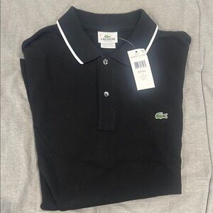 Lacoste Men's Polo Shirt in Black